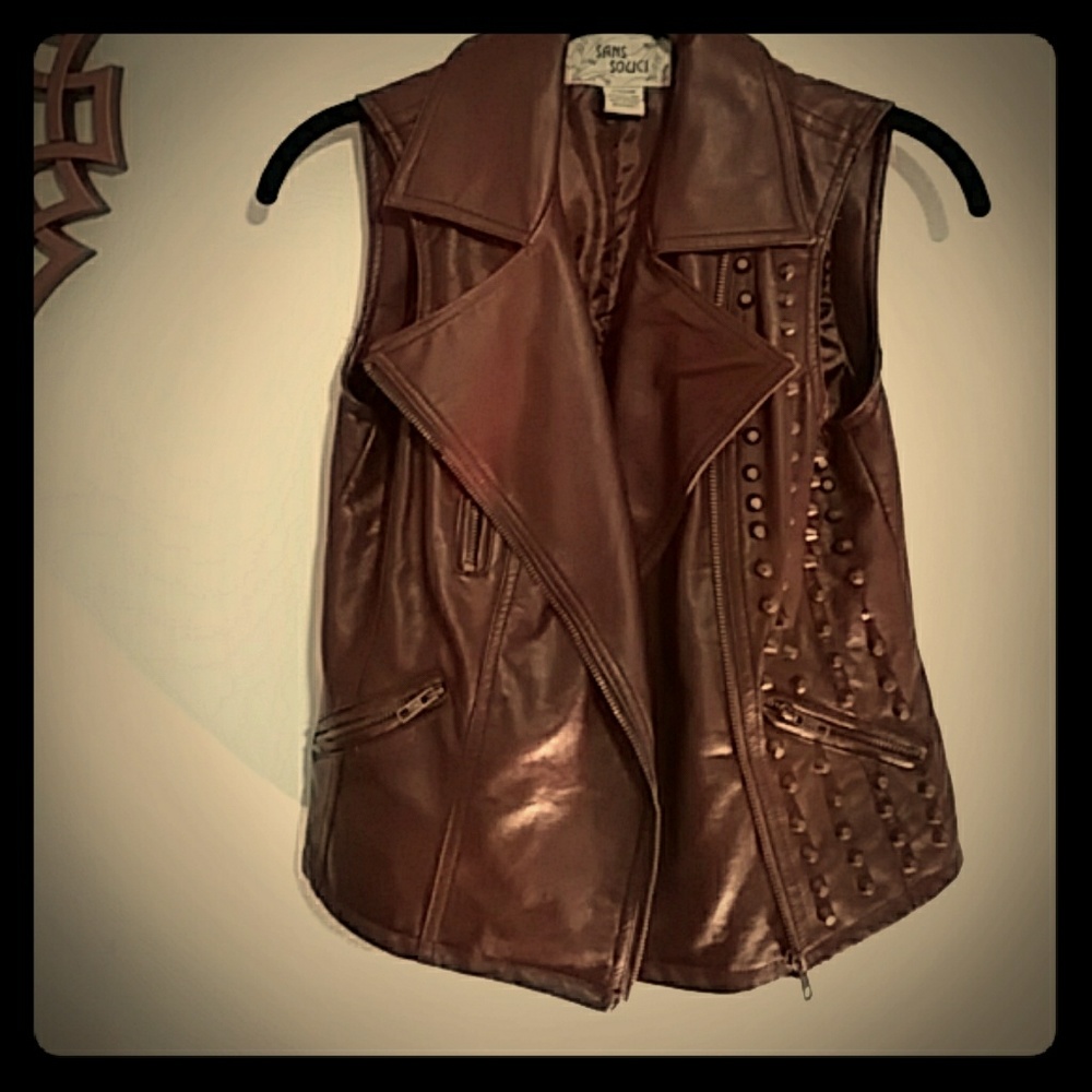 Studded vest